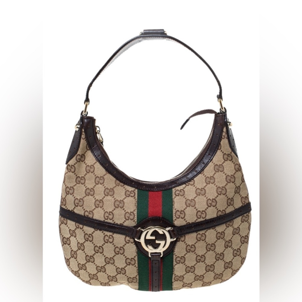 Gucci Reins GG Hobo Bag